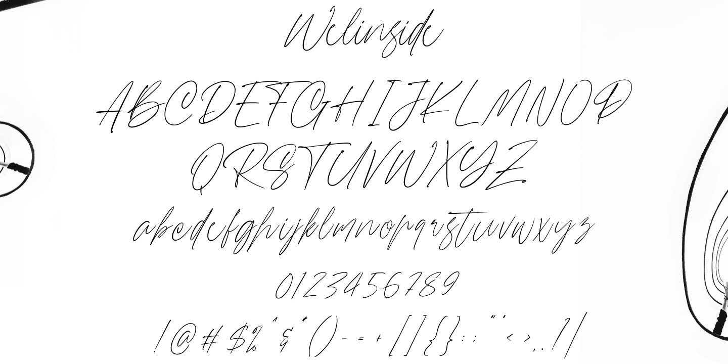 Example font Welinside #2